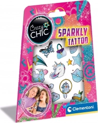 Crazy Chic Glitr Tatoveringer fra Clementoni