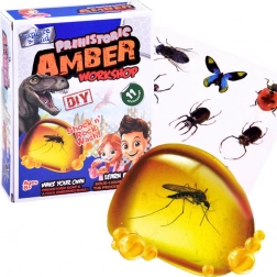 Kreativt sæt Forhistorisk rav