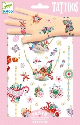 Midlertidige tatoveringer Smykker Fiona DJECO