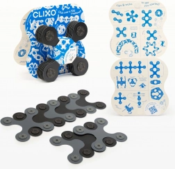 Clixo designer black & grey – magnetisk byggesæt 9 stk.
