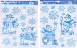 Julevinduesdekoration 41 × 29 cm