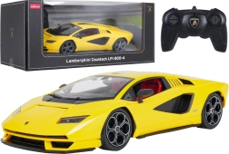 Rastar fjernstyret bil Lamborghini Countach LPI 800-4 gul 1:16