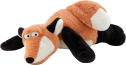 Plysset, krammevenlig ræv lys rustrød 42 cm