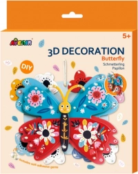 3D-dekoration – Sommerfugl