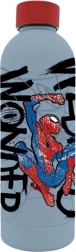 Rustfri stålflaske med 3D-print SPIDERMAN 500 ml