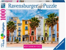 Ravensburger puslespil Middelhavets Spanien 1000 brikker
