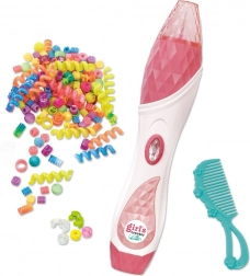 Stort sæt til at træ tråde perler i håret