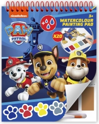 Paw Patrol spiralblok med malebøger og farver