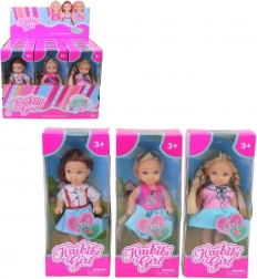 Dukke 12 cm til børn fra 3 år