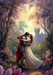 Puslespil Magisk forårskærlighed 1000 brikker ART PUZZLE