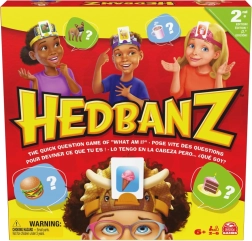 Selskabsspillet Hedbanz - gætte figurer og genstande