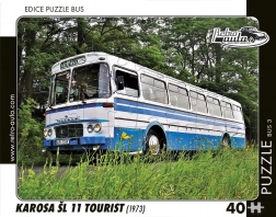 Puslespil retrobus Karosa ŠL 11 Tourist 1973 – 40 brikker