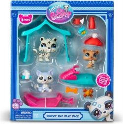 Littlest Pet Shop legesæt Snefyldt dag