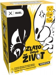 Guld eller liv – kortspil for 2 spillere