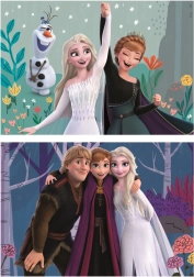 Educa træpuslespil Frozen, 2×25 brikker