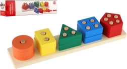 Træ-stabeltårn 29,5 cm i æske