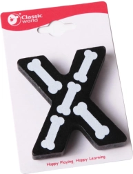 Classic World træbogstav X