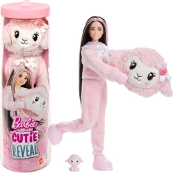 Barbie Cutie Reveal lyserød lam – overraskelse med tilbehør