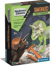 Clementoni triceratops – fluorescerende udgravningssæt til børn