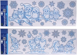 Vinduesdekoration Jul