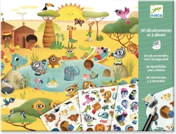 Overføringsbilleder Nordpolen, savannen og ørkenen DJECO