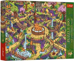 Puzzle Premium Plus 500 brikker glade kapybaraer
