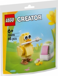 Lego Creator maling af påskeæg med kylling