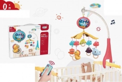 Vuggespilsuro med fjernbetjening og projektor