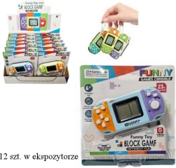 Elektronisk nøglering – mini-spillekonsol med 23 spil