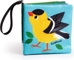 Mudpuppy Stofbog til barnevogn Fugleunge