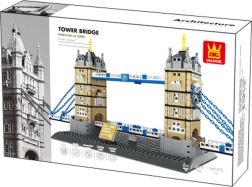 Byggesæt tårnbro TOWER BRIDGE – serien Bygninger, 969 dele