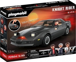 Auto Knight Rider K.I.T.T. med figurer samt lys- og lydeffekter