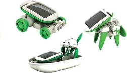 Uddannelsesmæssig solcelledrevet robot 6 i 1