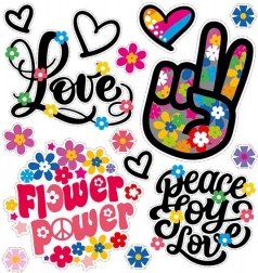 Strygemærke Blomsternes Kraft lille ark