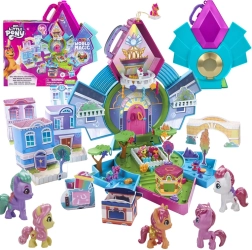 My Little Pony krystal-fyrtårn Mini World Magic med 5 figurer