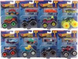 Hot Wheels Monster Trucks 1:64 med lillebil
