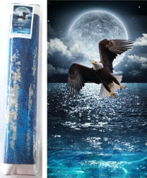 Diamantmaleri Natjæger 80 × 40 cm