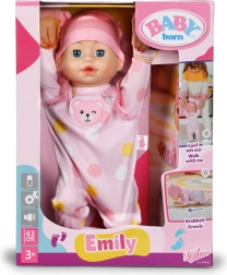 Interaktiv dukke BABY born Emily 43 cm – går og kravler
