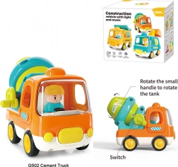 Interaktiv betonblander til de mindste