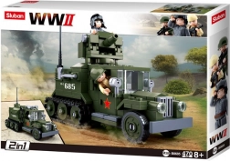 Sluban Sovjetisk halvbæltekøretøj 2-i-1