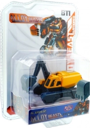 Transformer lastbil byggemaskine-robot