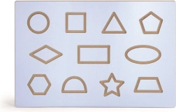 Udskifteligt panel – former 60 × 40 cm