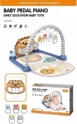 Interaktivt legetæppe med klaver – dyremotiv