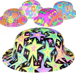 Farverig partyhat til karneval og fødselsdag