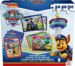 Paw Patrol Store puslespil 12 stk.