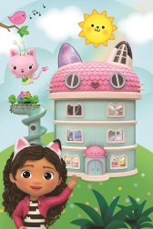 Mini puslespil 54 brikker Gabys kattehus TREFL