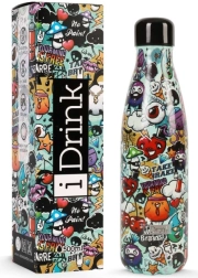 Termoflaske Urban med graffitimotiv