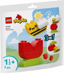Duplo Min første blomst og bi