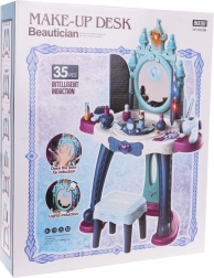 Børne-toiletbord med lys og lyde + tilbehør