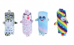 Fidget Fluffy Flipper – vendbar plysbamse 2-i-1